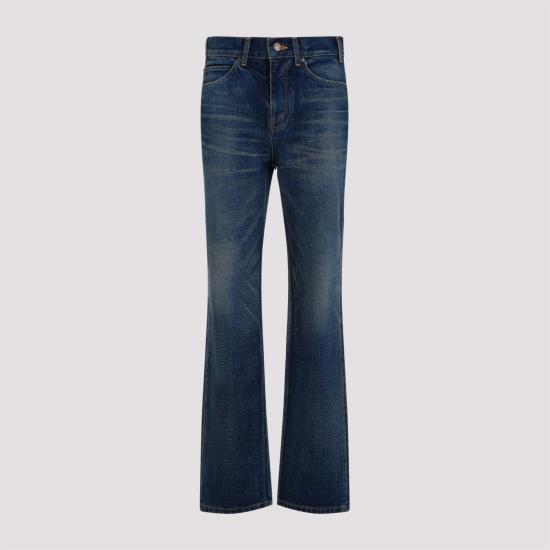 CELINE Women Denim Pants 2N48A930F 07DU DARK UNION WASH