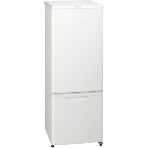 パナソニック NR-B17FW-W 2ドア冷蔵庫 （168L右開き） マットバニラホワイト