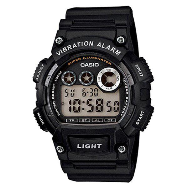 時計 W-735H-1A メンズ腕時計 ウレタンバンド 軍人時計 スポーツ時計 正規品