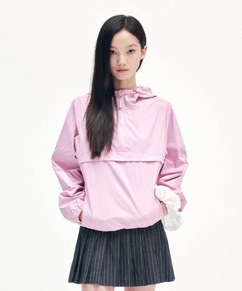 YOUHEE YOUHEE STANDARD FIT ANORAK PINK YHJKEC004PN