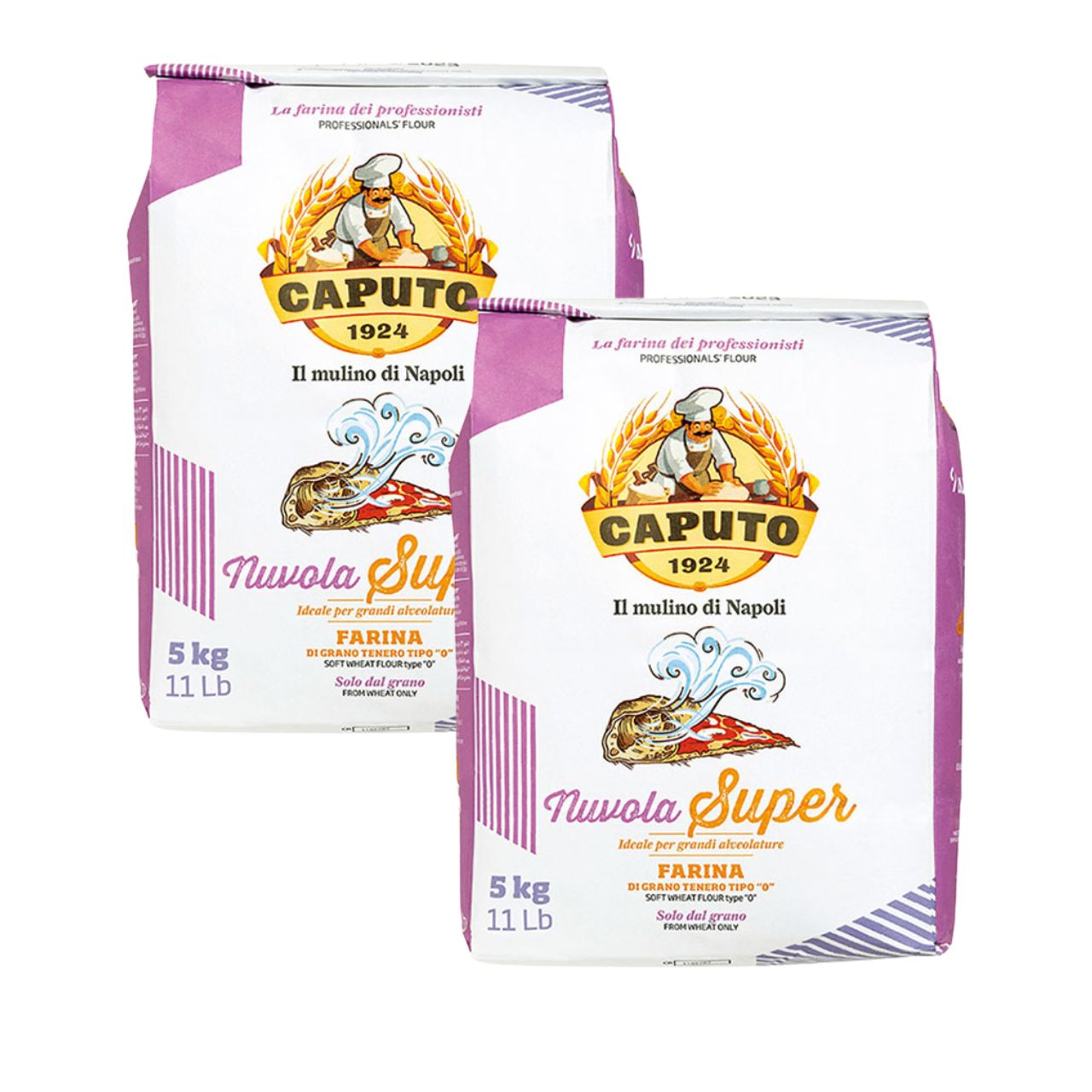 カプート ヌ―ヴォラ スーペル 5kg 2個 ピザ ピッツァ pizza