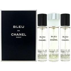 シャネル CHANEL ブルードゥシャネル プールオム EDT SP 20ml3本セット【リフィル】【香水 ギフト メンズ】