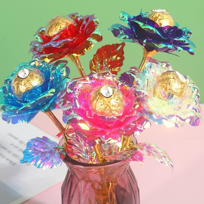 子どもの日 彼氏彼女への誕生日やバレンタインクリスマスプレゼントにも安心のローズチョコレートブーケギフトボックススイーツお菓子駄菓子 4,460円