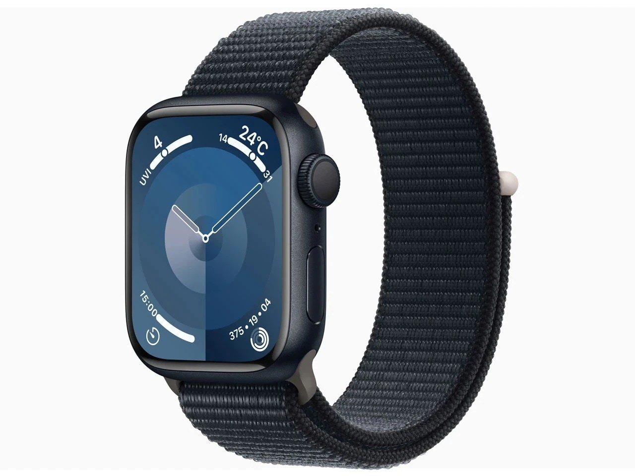 Apple Watch Series 9 GPSモデル 41mm MR8Y3J/A [ミッドナイトスポーツループ] 39,585円