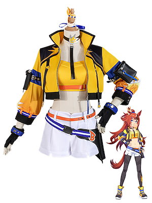 ウマ娘　バブルガムフェロー　コスプレ 衣装一式 Qoo10] ウマ娘 コスプレ バブルガムフェロー 勝