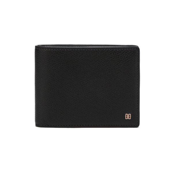 内部チェックポイントブラック スリム二つ折り財布 DBWA5E854