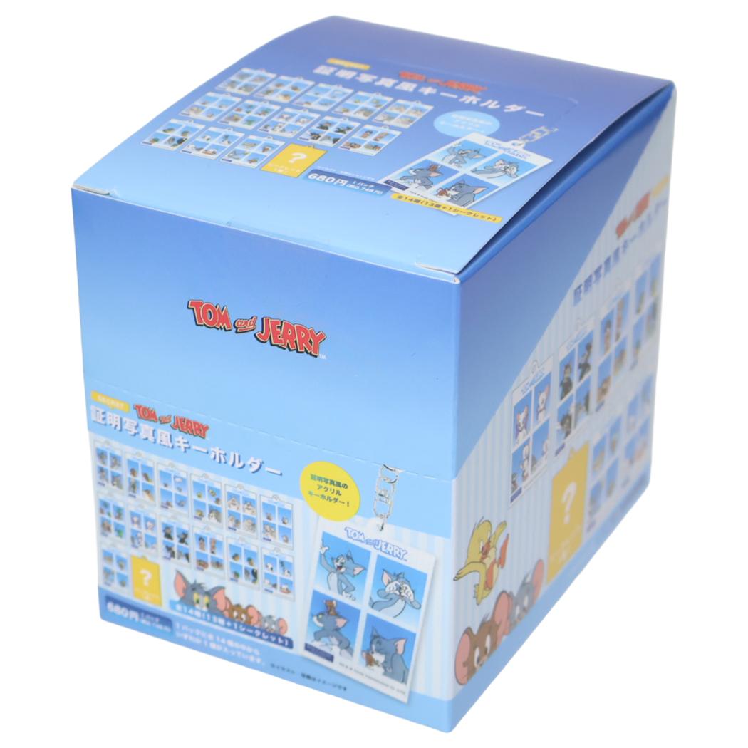 トムとジェリー キーリング シークレット証明写真風キーホルダー 全14種 14個入セット