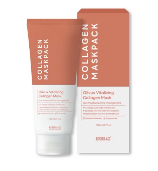 エッセロ オリバックス バイタライジング コラーゲン マスク 2個入（塗るタイプ・ピールオフパック）