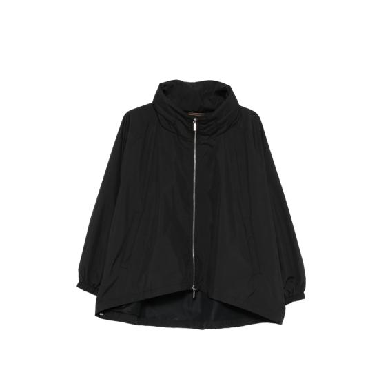 MOORER Women Bomber Jackets I101093 LEHUA STP NERO BLACK