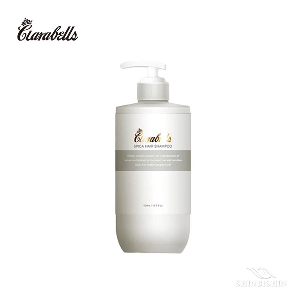 [国内正規品]クララベルス スピカヘアシャンプー 500ml Clarabels スピキュール スピセレノン 羊水幹細胞培養液 シカバブルクリーム 微細発泡 CICA