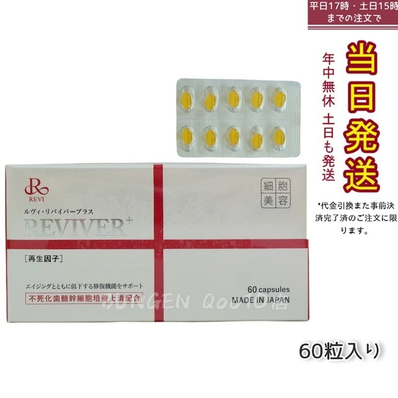 REVI ルヴィ リヴァイバープラス 60粒入り（1日1錠）サプリメント