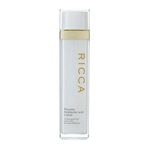 RICCA プラセンタローション (130ML) 化粧水 生プラセンタ原液100% (高濃度/年齢肌/スキンケア/エイジングケア) 生ヒアルロン酸 生コラーゲン