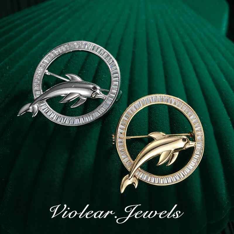 ブローチ 海豚 メンズ スーツ アクセサリー フェミニン イルカ スーツ ピン バックル ピン 中国 バレンタインデー ギフト 5,874円