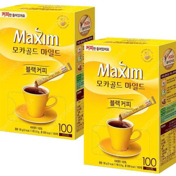 東西マキシム ソルーブル モカゴールド マイルド 100TX 2個 ブラックコーヒー