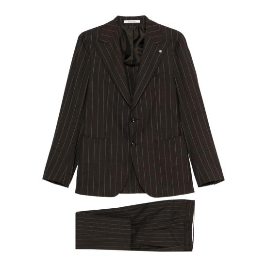 TAGLIATORE Men Suits Set 520125 A PL26KBR EM822 BROWN