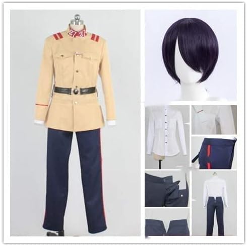 ゴールデンカムイ 鯉登少尉（こいとしょうい） 軍服 コスプレ衣装+ウィッグ