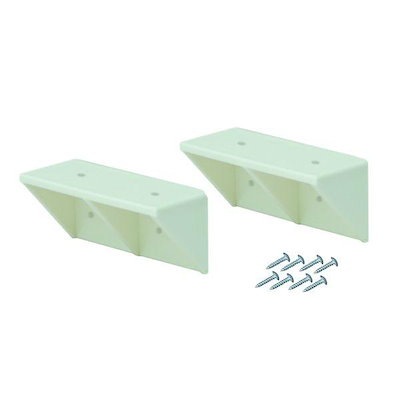 他サイト： 平安伸銅工業 DXO-52 LABRICO【ラブリコ】シェルフサポート オフホワイト DXO52の商品画像