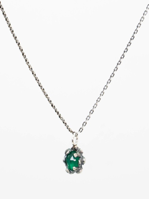 【HARANG】 HR 213N_Green Onyx Necklace 正規品
