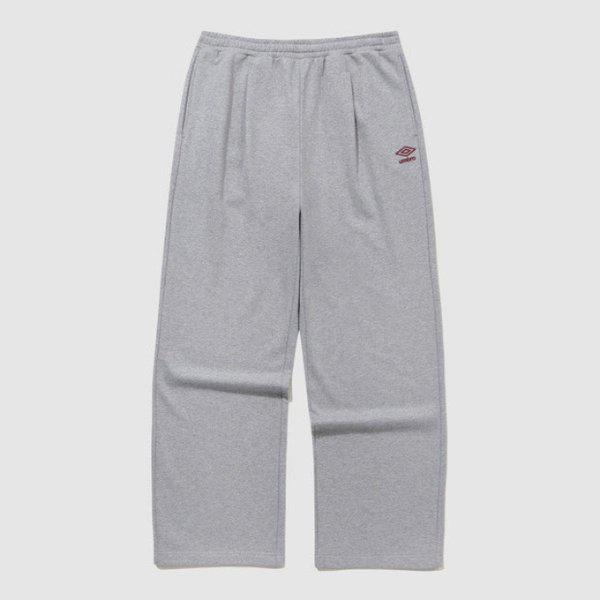 パンツ VQA UQ323CFP95-MGR エッセンシャル ワイド ストレート パンツ (MGR)H. GREY