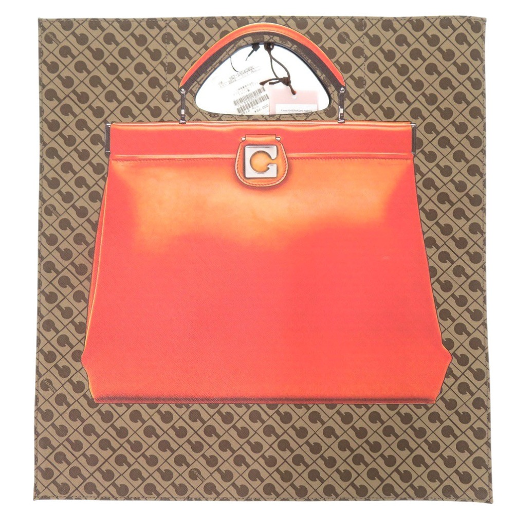 新品同様 130周年 限定 YGT-5956080C ハンドバッグ PVC ブラウン 1740【中古】 レディース