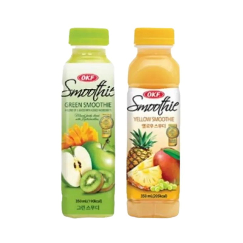 スムージー飲料セット イエロー12本＋グリーン12本 350ml×24本