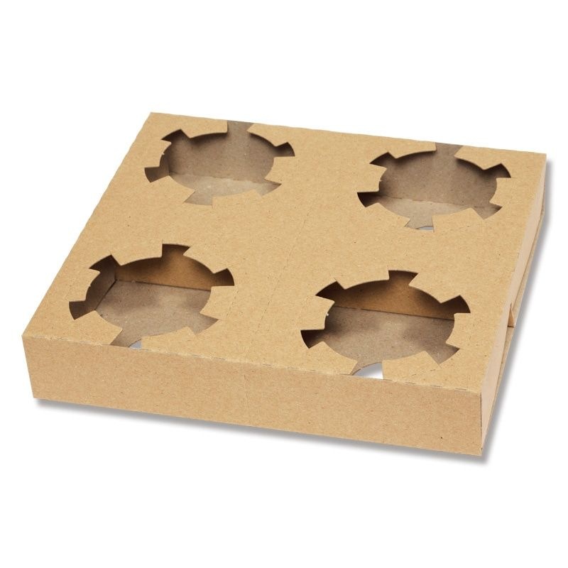 （まとめ買い）シモジマ HEIKO カップホルダー Dカップホルダー 4個用 50枚 食品容器 004247900 [x3セット] 6,267円