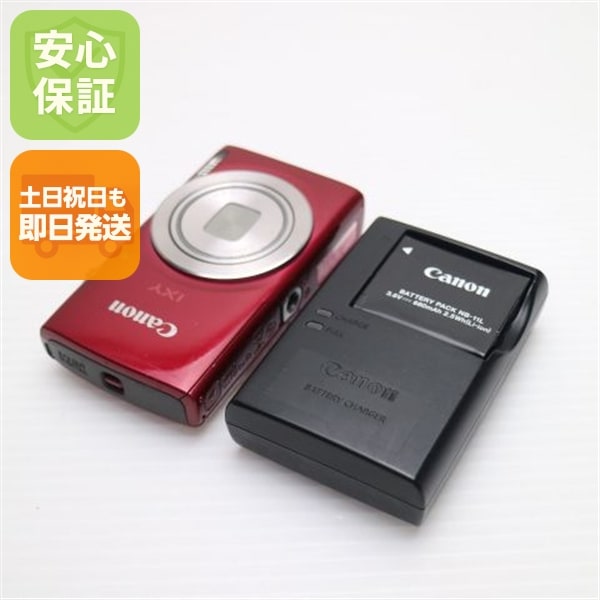 IXY 180 レッド コンデジ Canon 199