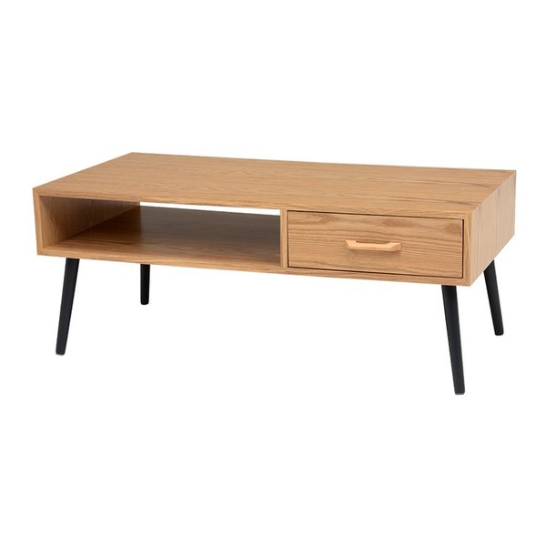 センターテーブル 約 幅100×奥行45×高さ40cm ナチュラル MT-6542NA