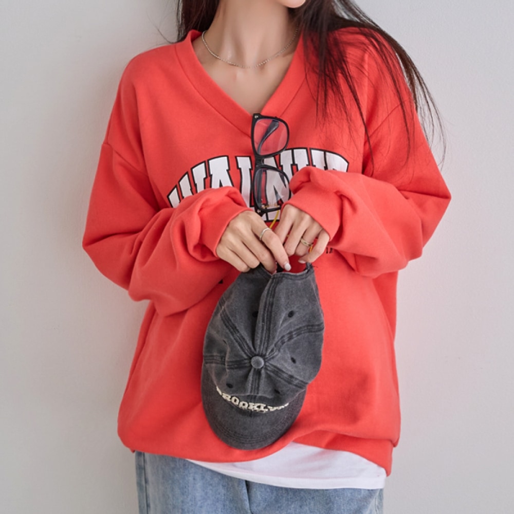 [NAK21] (55~88) カジュアルバックプリントズリスウェットシャツDM51-T-41