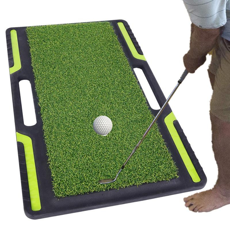 新しいゴルフトレーニングマット,ゴルフヒットマット,ポータブルゴルフトレーニング機器,屋内および屋外