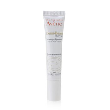 Avene ダーマアブソリュ アイズ ユース アイクリーム - 敏感肌のためのアイコントゥール