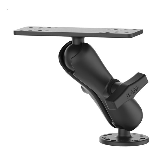 魚探マウントM＆AMPSラウンドベース 標準アーム 1.5インチボール RAM-111U P109-7987