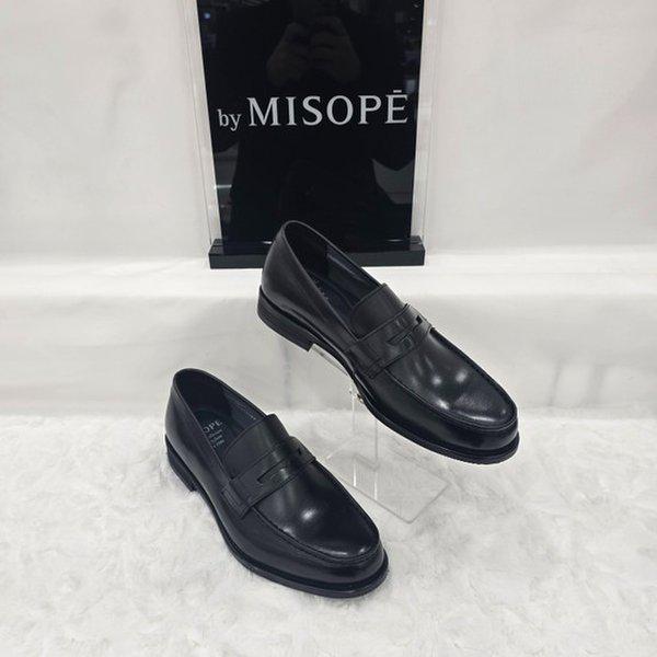 By 男性クラシックペニーローファー 122HT219SP003 BLACK 3 JJ