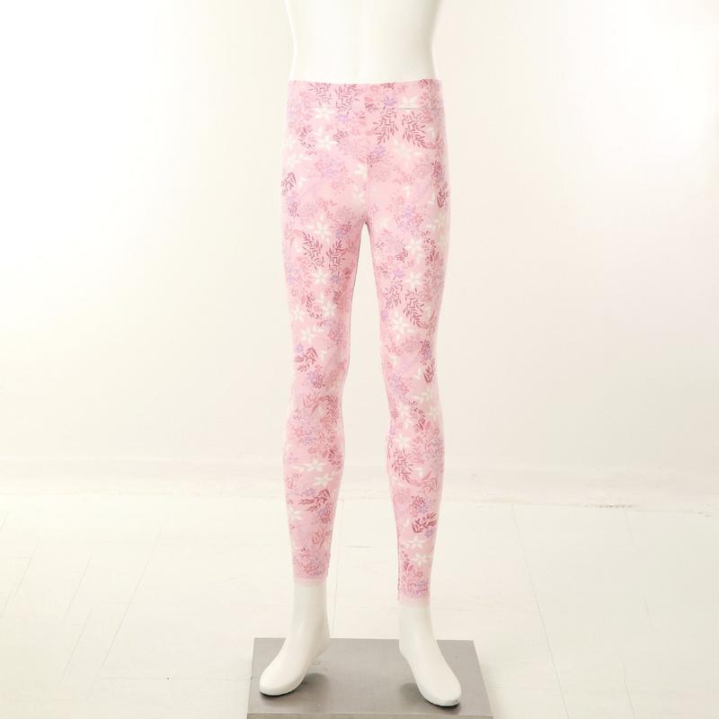 華やかな花柄の焦げ付き防止プリントの女性用下着ボトムス(WLG2550L)