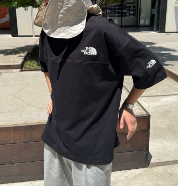 WHITE LABEL ステッチダイイング半袖ラウンドティー (NT7UR04)