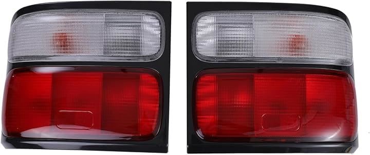 互換品トヨタ 互換品番 用 テールランプ ライト 赤白 左右セット コースター XZB40 XZB50 後期 H13.8～ 81560-36310 81550-36420 等 社外品