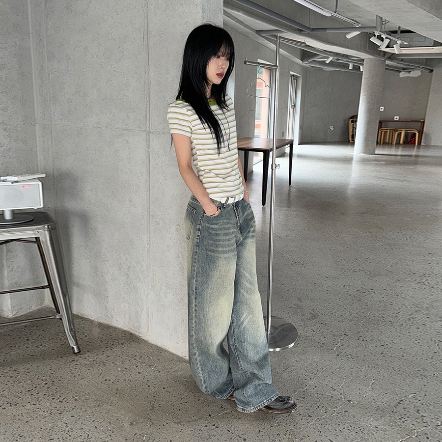 Leje Basic Balloon Denim Pants( 3color)