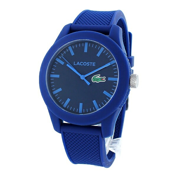 LACOSTE ラコステ メンズ レディース 腕時計 L.12.12 ネイビー ラバー 2010765