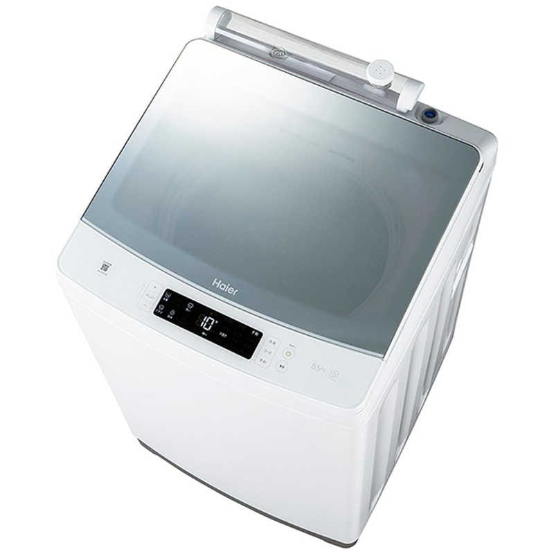 ハイアール　全自動洗濯機 洗濯8.5kg 洗剤自動投入 ホワイト　JW-KD85B-W ホワイト（標準設置無料）