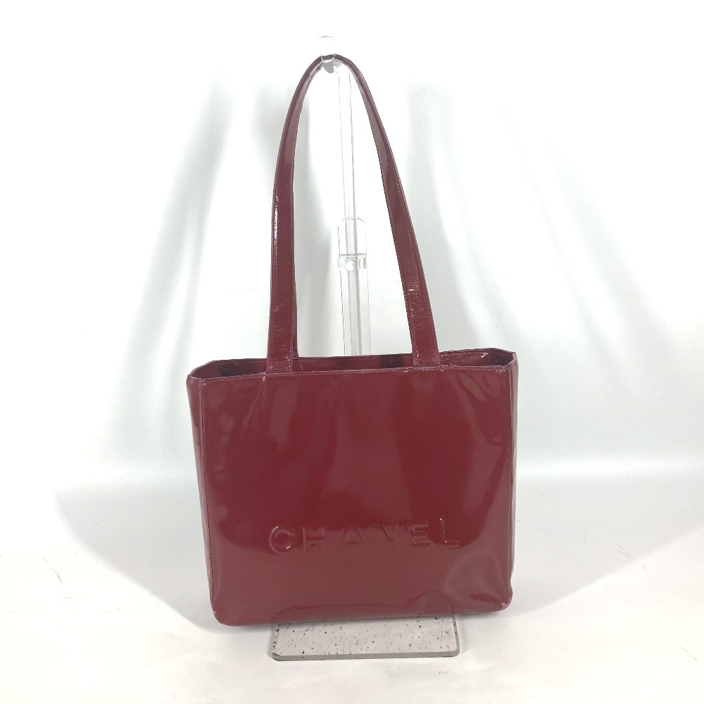 ショルダーバッグ CC ココマーク カバン カバン 肩掛け エナメル レッド