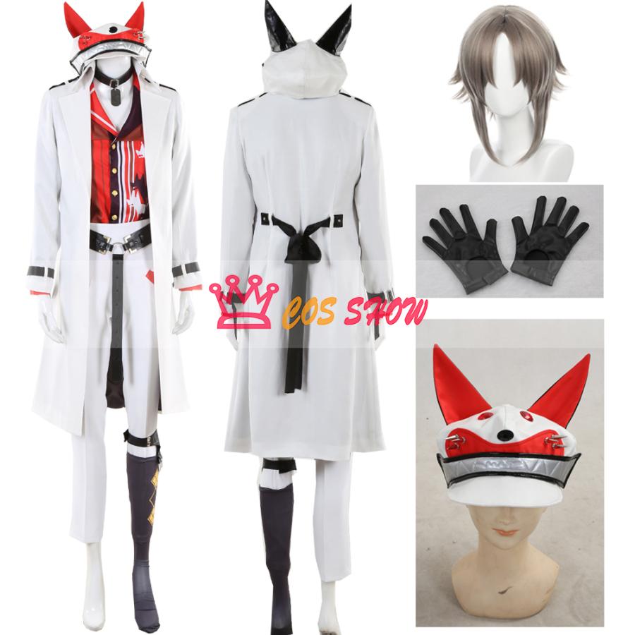 人気商品N0.1 バーチャル YouTuber VTuber NIJISANJI EN ミスタ・リアス Mysta Rias コスプレ衣装 cosplay 仮装 帽子+手袋+靴下付き オーダーメイド製