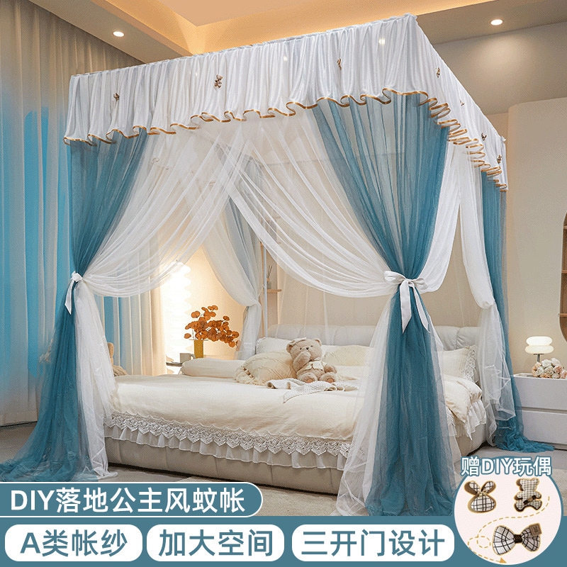 家庭用蚊網1.8m 1.8m 1.5m 1.5m床暗号化されたパレスプリンセススタイルアカウント2.0x2.2 1.2m