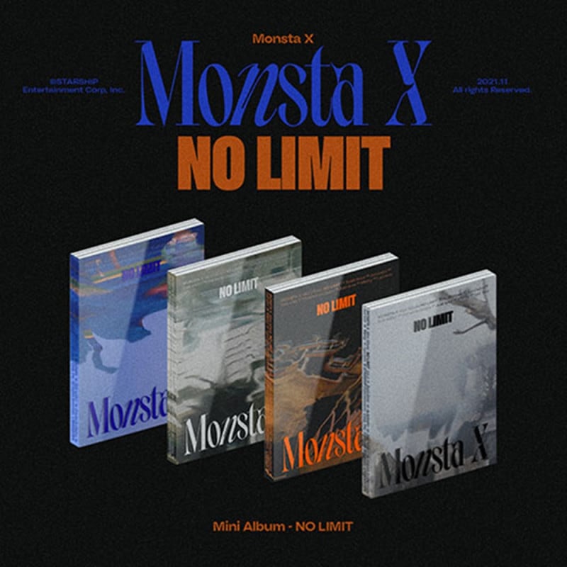 [未開封新品] 4種セット) MONSTA X 10集ミニ NO LIMIT(LRE001)
