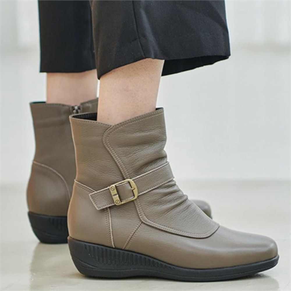 (ニナズパリ) フロントラインバックラインアンクルブーツ (0K984)