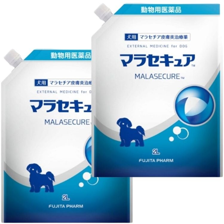 2個セット フジタ製薬 マラセキュア 2l 犬用 シャンプー 皮膚炎 動物用医薬品