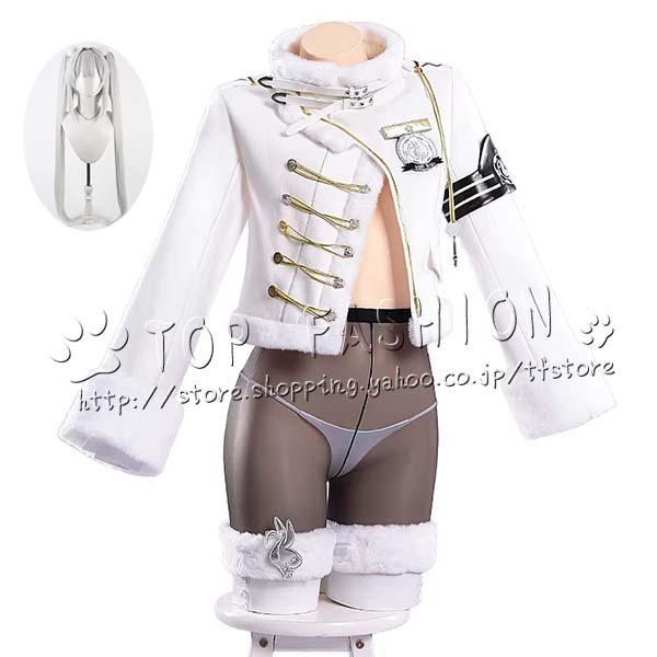 626勝利の：NIKKE ブラン 布蘭兒 コスプレ衣装 ウィッグ cosplay コスチューム イベント アニメ ハロウィン仮装 文化祭