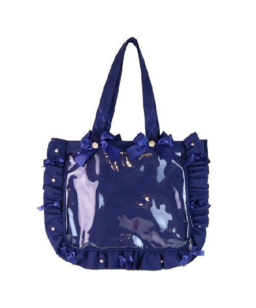 Qoo10 ザッカマート A4 痛バッグ 推し活 スクエア ラージ