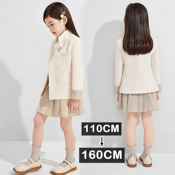 卒業式 スーツ 女の子 小学生 入学式 スーツ キッズスーツ 女児スーツ ベージュ ピンクパープル ジャケット スカート フォーマルスーツ かわいい 七五三 入学式 ガール 卒業式服 卒園式 入園式