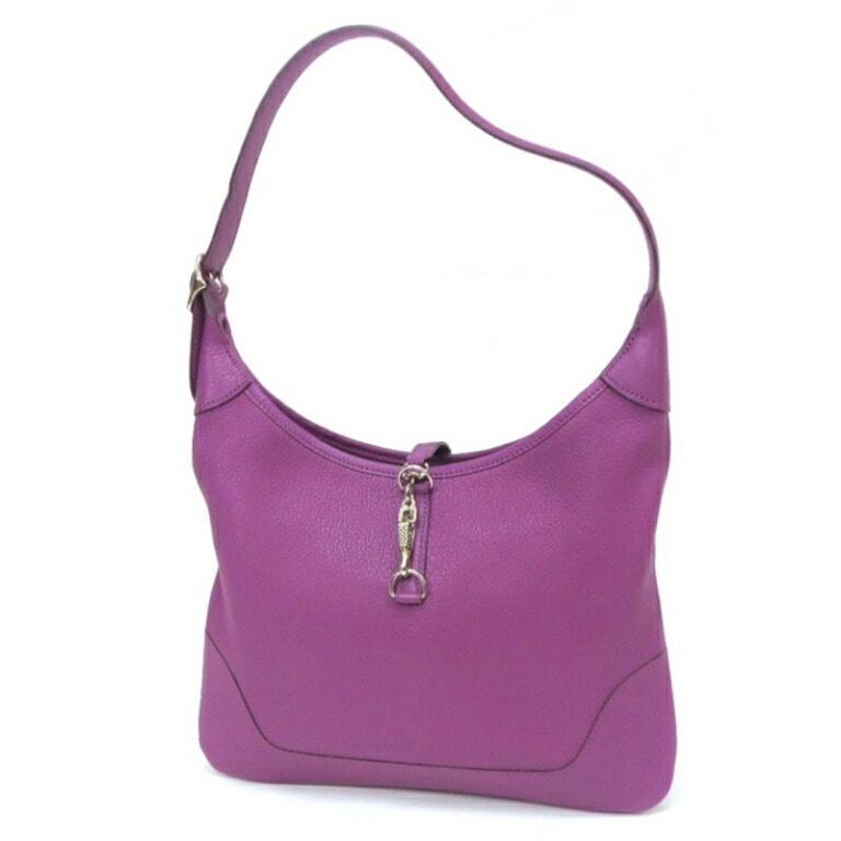 ｴﾙﾒｽ HERMES ｼｮﾙﾀﾞｰﾊﾞｯｸﾞ ﾄﾘﾑ31 H刻印 ﾏﾁなし ﾊﾟｰﾌﾟﾙ ｼｪｰﾌﾞﾙ 【中古】(60532)