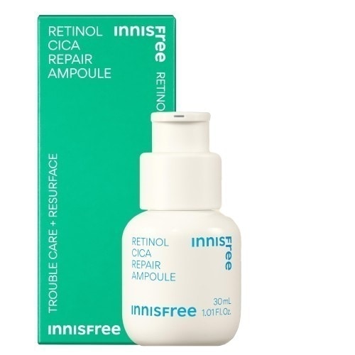 【イニスフリー】 レチノール シカ リペア セラム 30ml - レチシカ トラブルケア 美容液 シカレチノール エッセンス 保湿 潤い 水分 スキンケア 低刺激 敏感肌 お家ケア 乾燥肌